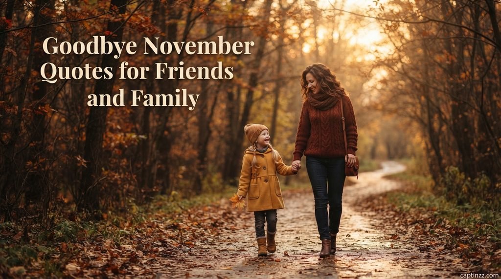 Goodbye November Quotes for Friends and Family