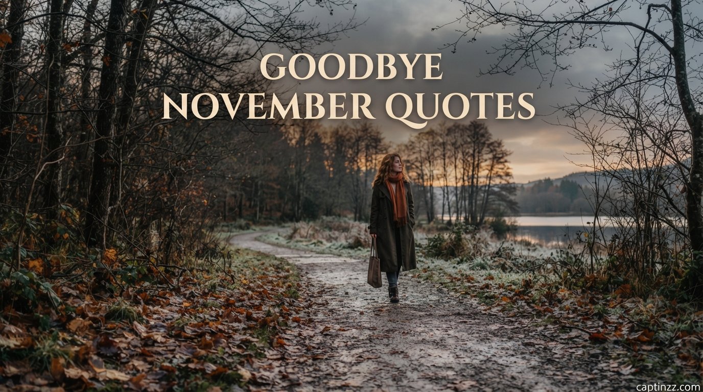Goodbye November Quotes