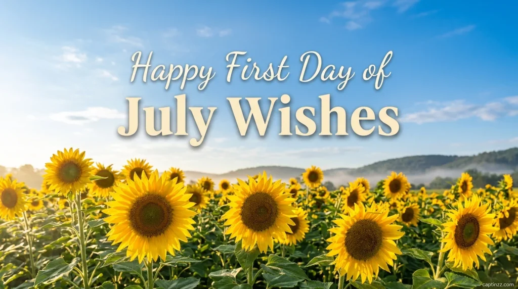 Happy First Day of July Wishes