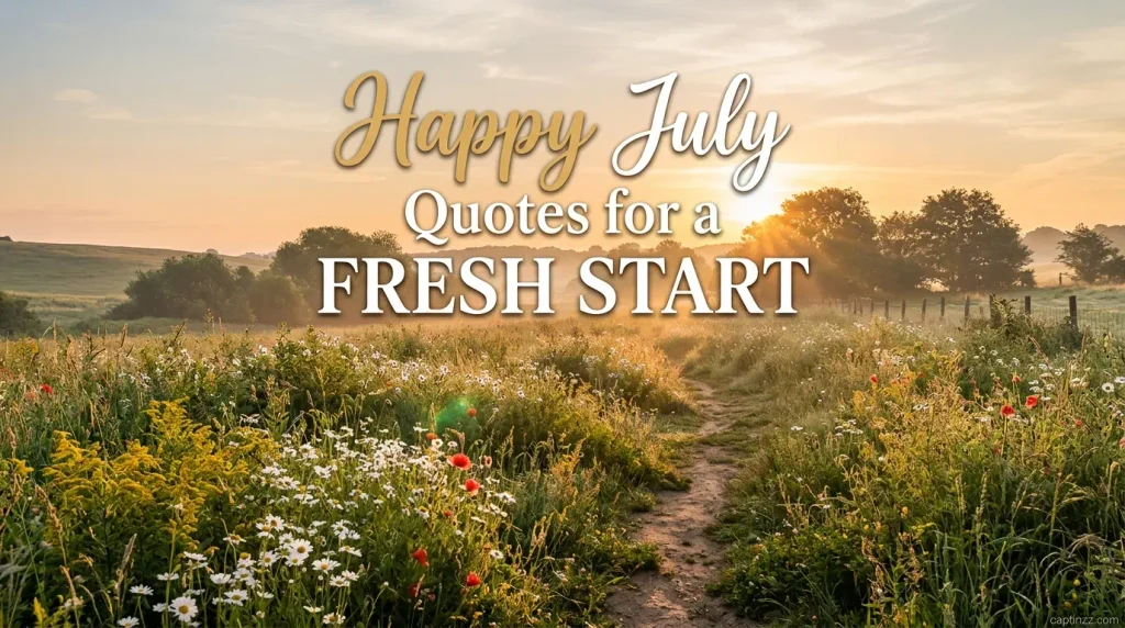 Happy July Quotes for a Fresh Start