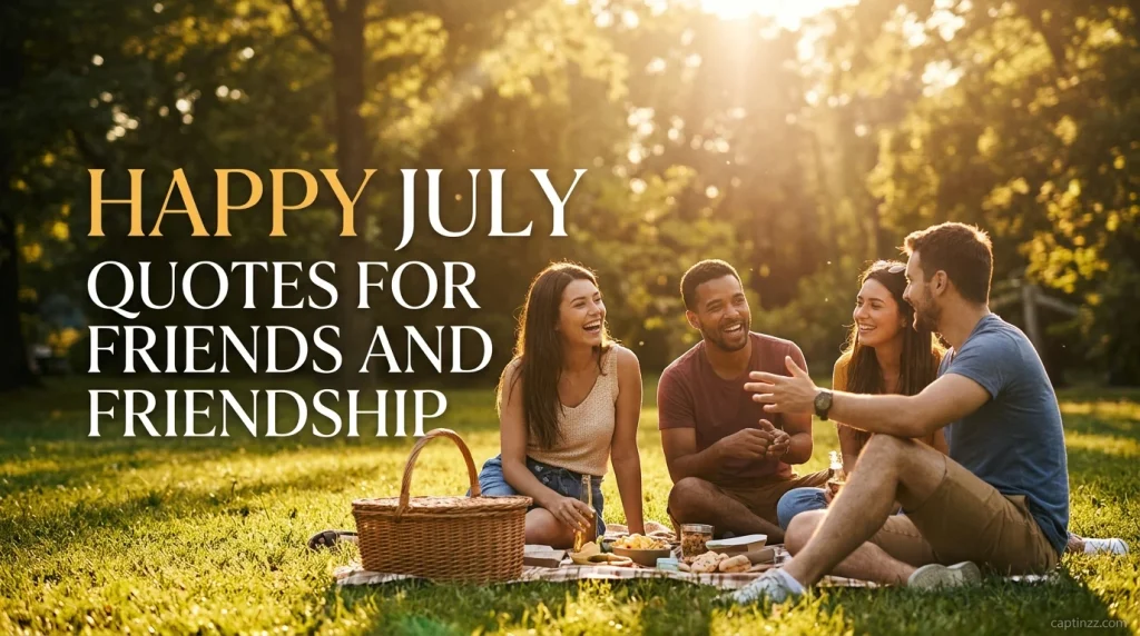 Happy July Quotes for Friends and Friendship