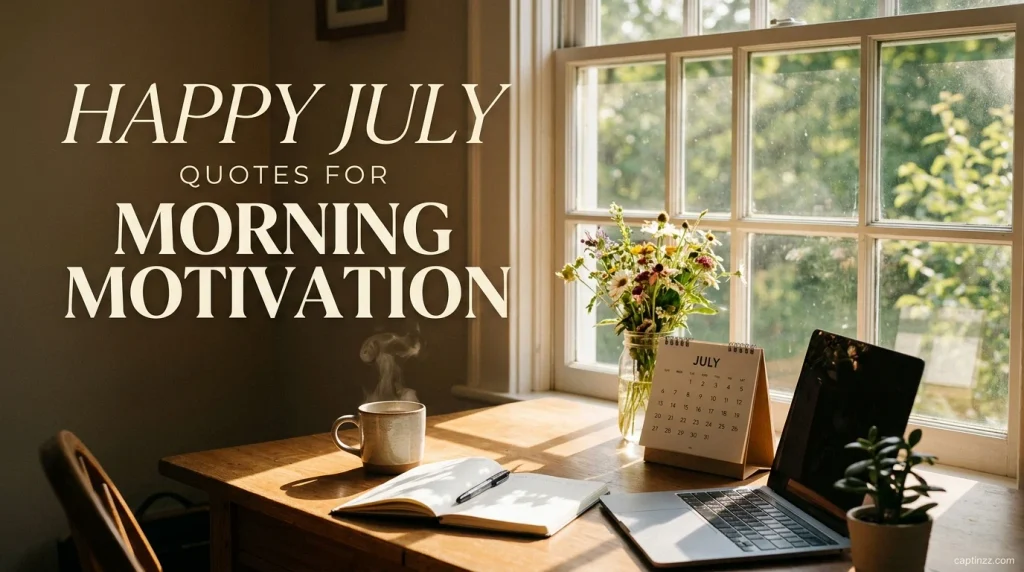 Happy July Quotes for Morning Motivation