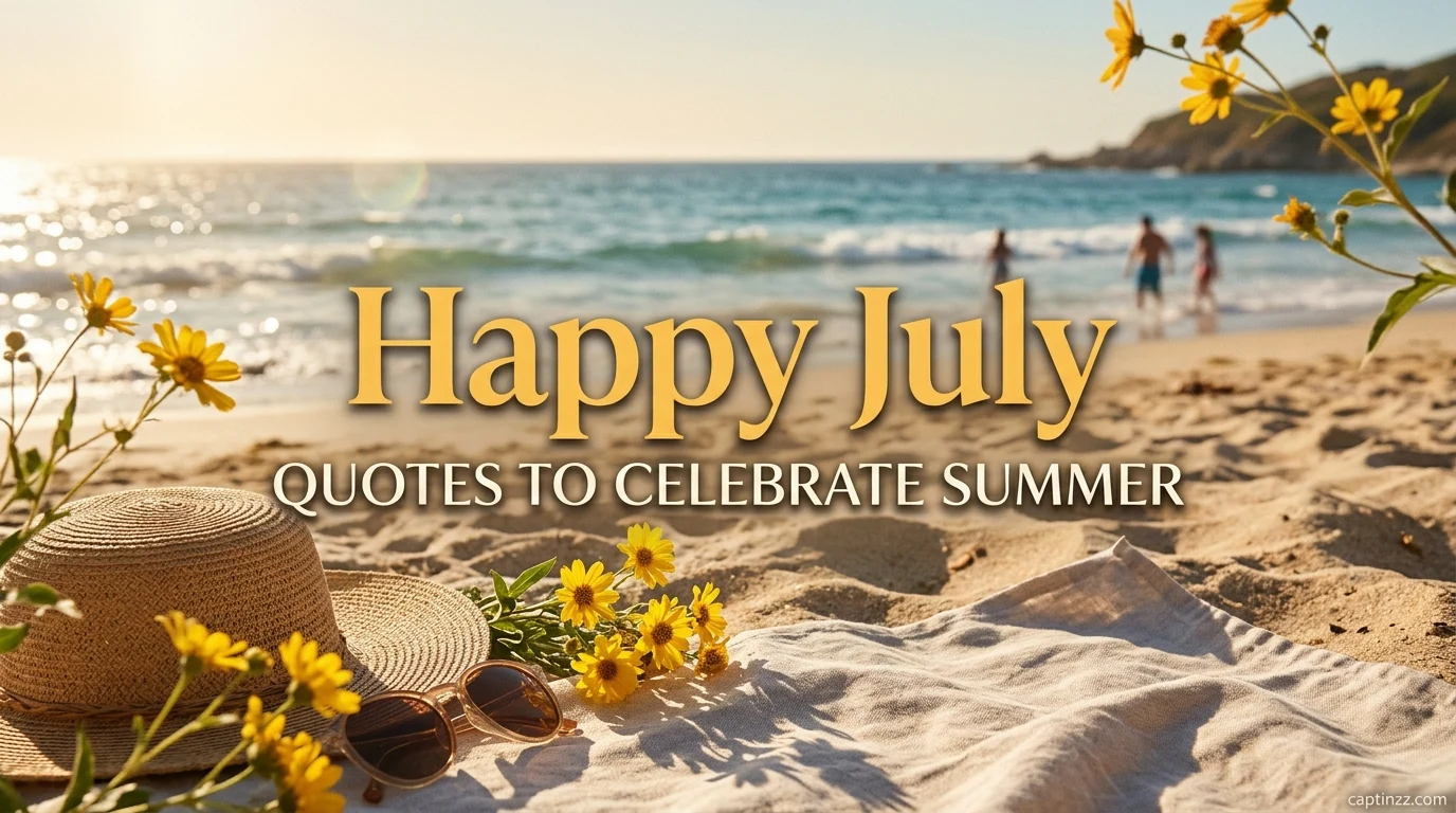 Happy July Quotes to Celebrate Summer
