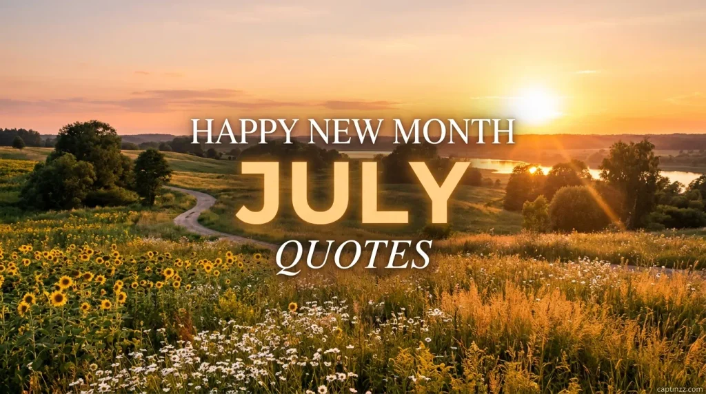 Happy New Month July Quotes