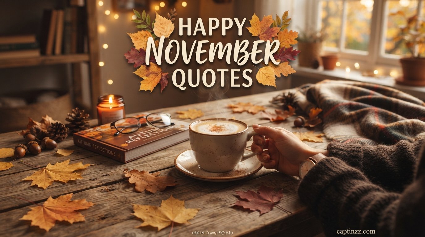 Happy November Quotes