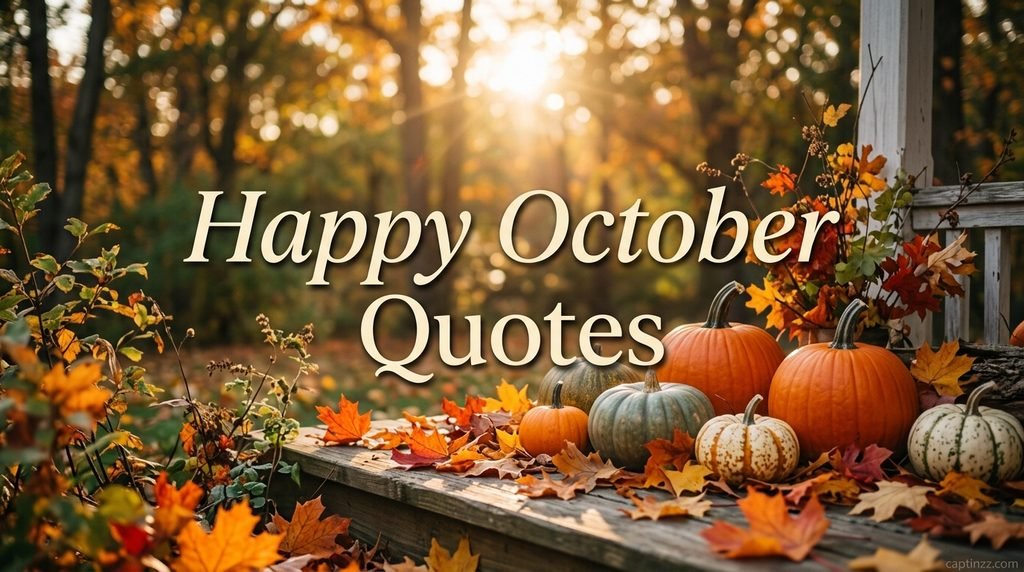 Happy October Quotes