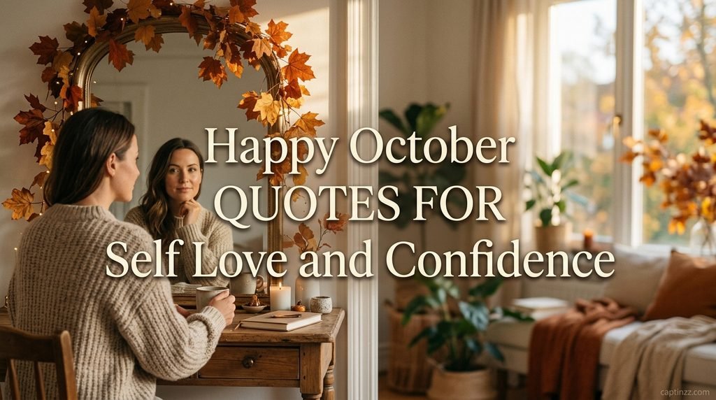 Happy October Quotes for Self Love and Confidence