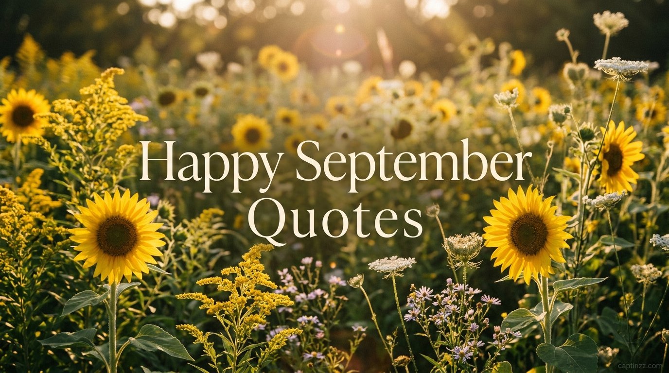 Happy September Quotes