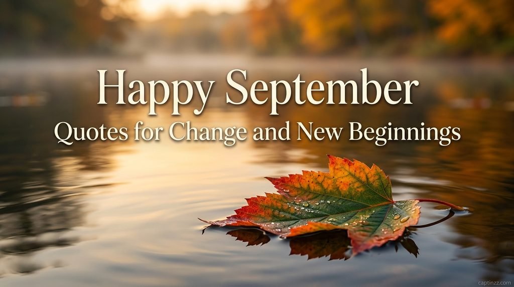Happy September Quotes for Change and New Beginnings