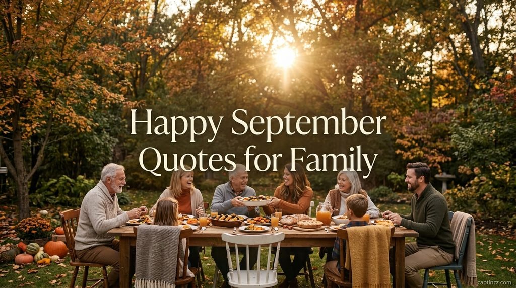 Happy September Quotes for Family