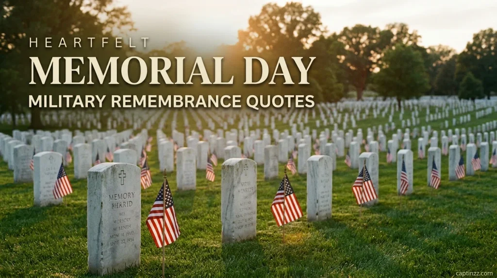 Heartfelt Memorial Day Military Remembrance Quotes