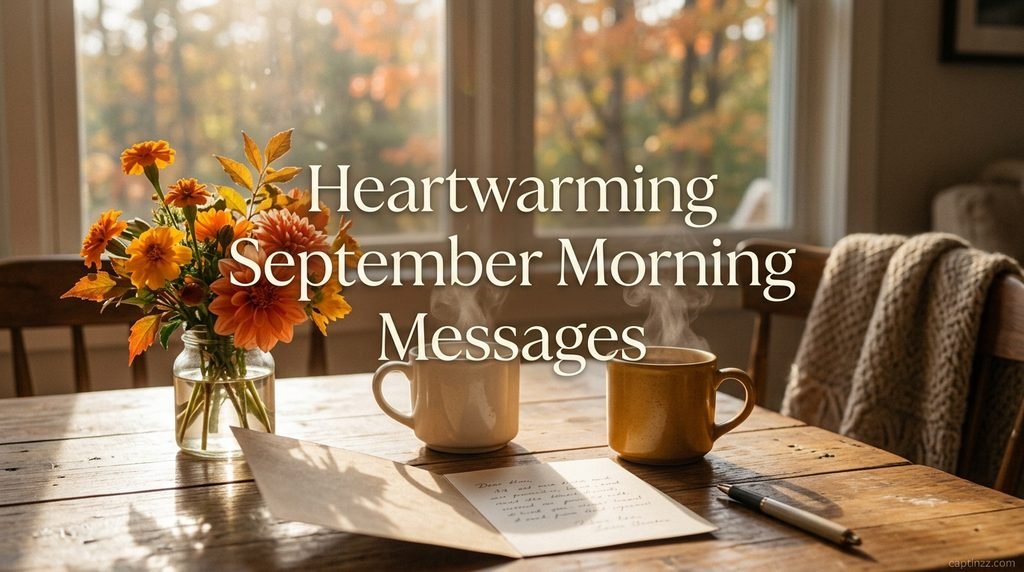 Heartwarming September Morning Messages