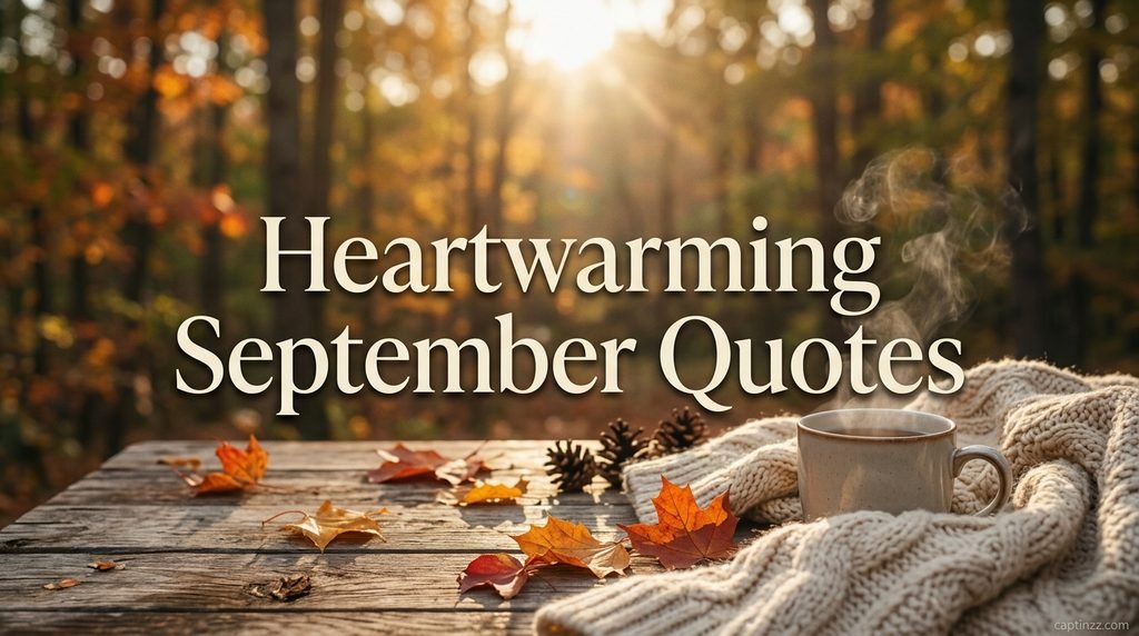 Heartwarming September Quotes