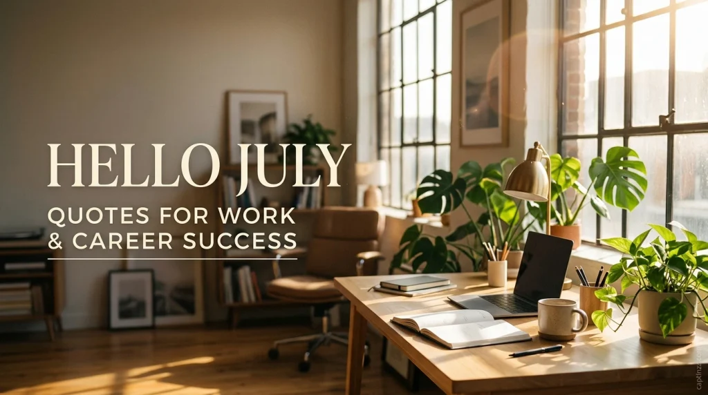 Hello July Quotes for Work and Career Success