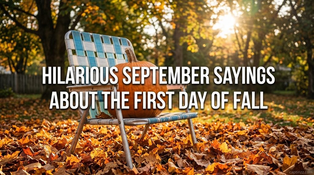 Hilarious September Sayings About the First Day of Fall