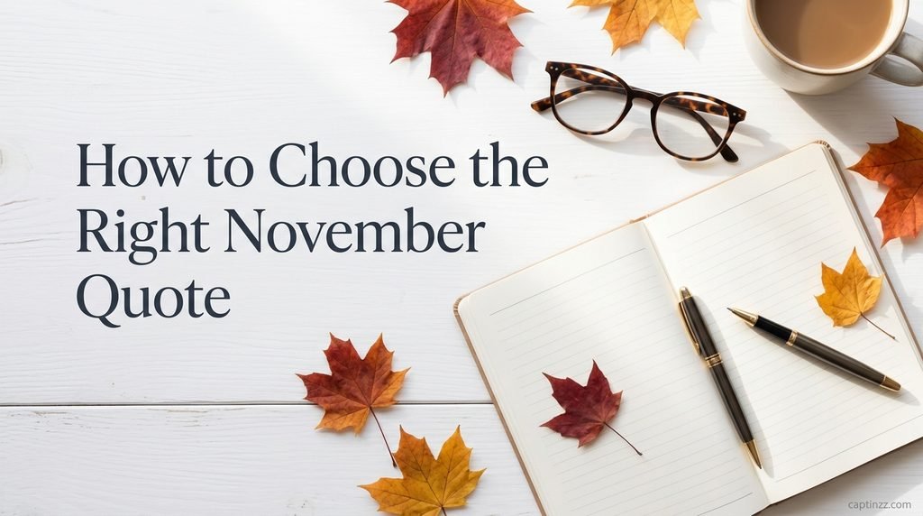 How to Choose the Right November Quote