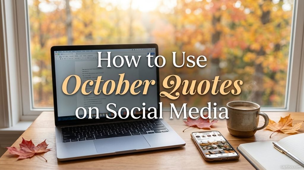 How to Use October Quotes on Social Media