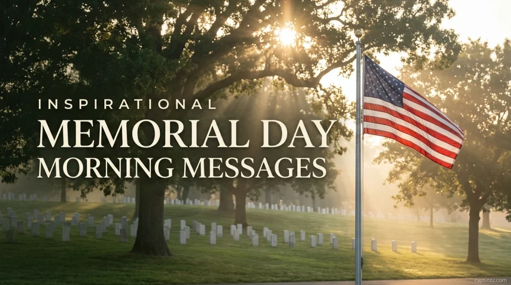 Inspirational Memorial Day Morning Messages