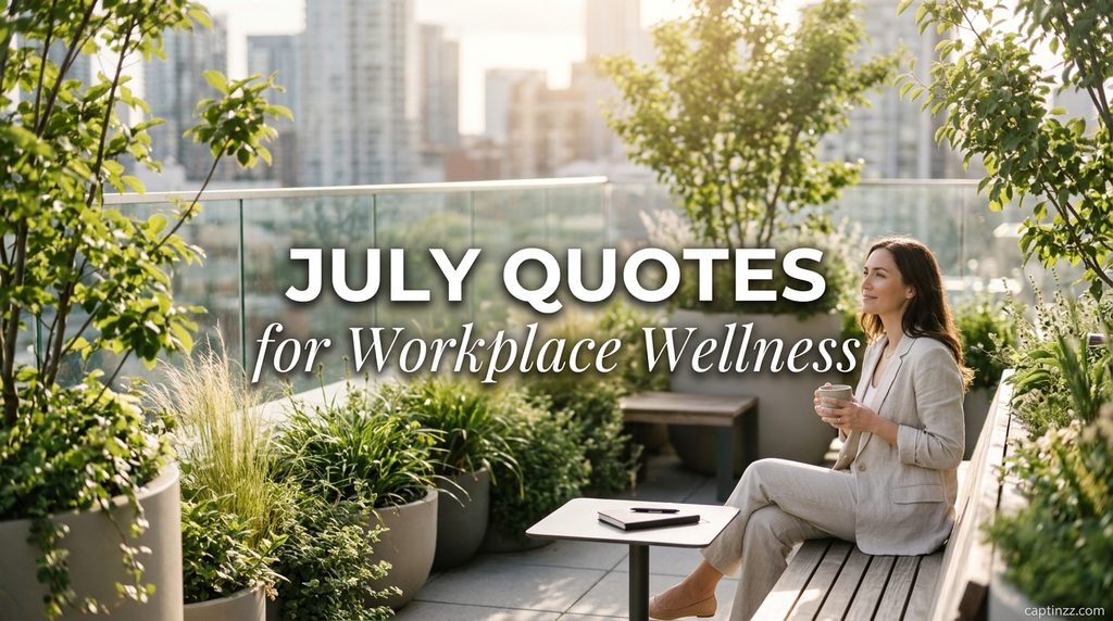 July Quotes for Workplace Wellness