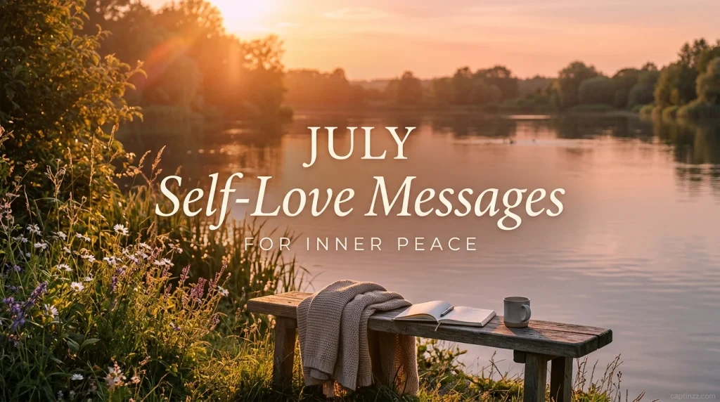 July Self-Love Messages for Inner Peace