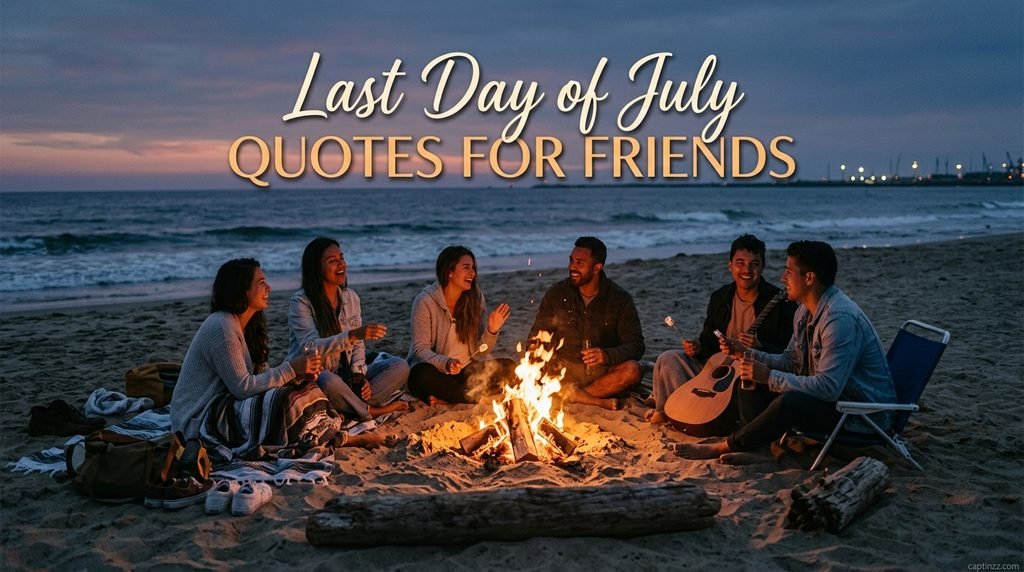 Last Day of July Quotes for Friends