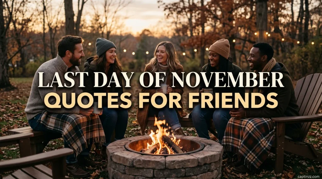 Last Day of November Quotes for Friends
