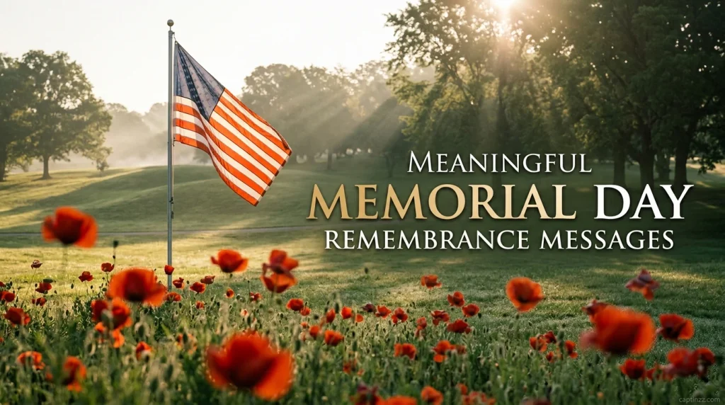 Meaningful Memorial Day Remembrance Messages