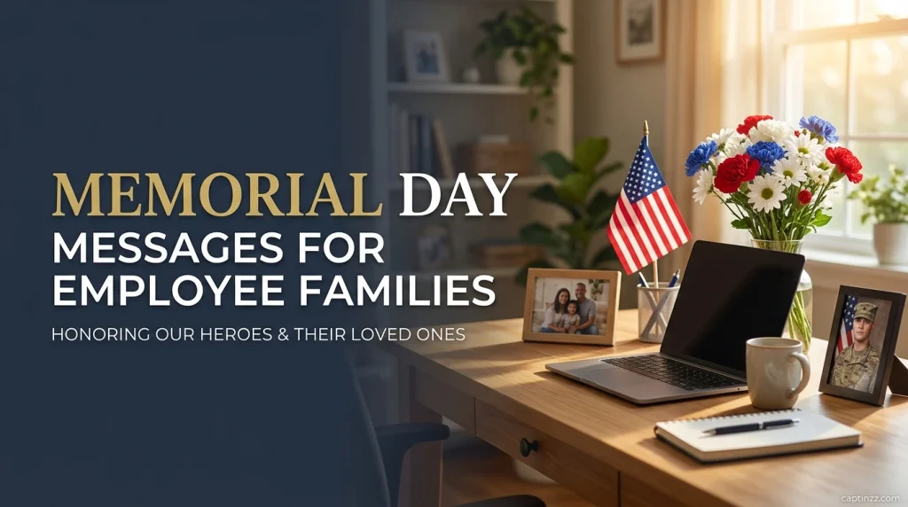 Memorial Day Messages for Employee Families