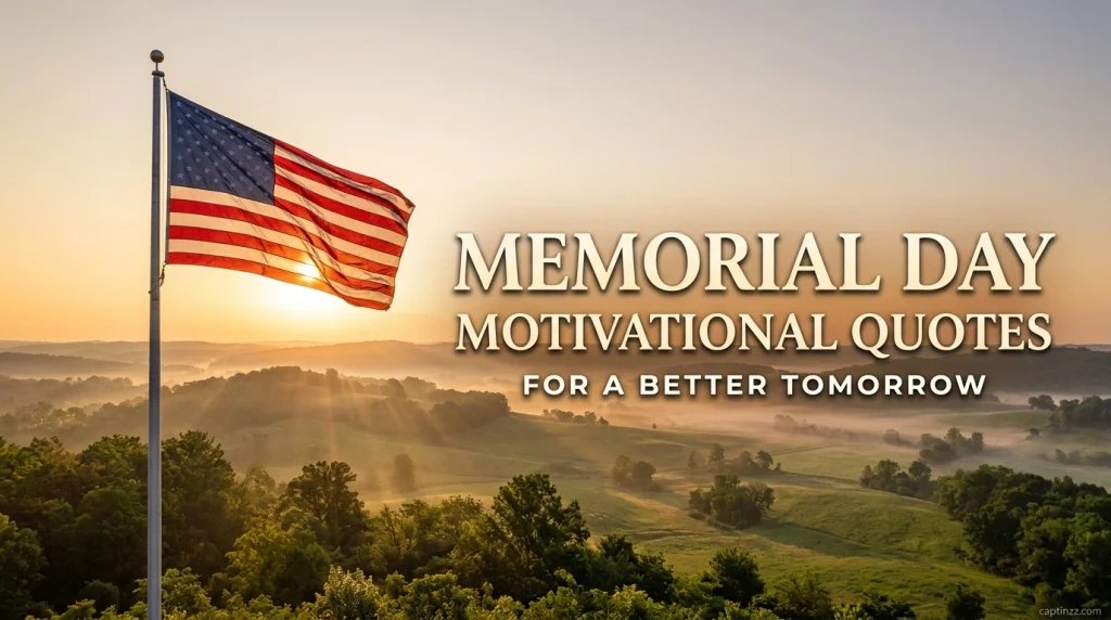 Memorial Day Motivational Quotes for a Better Tomorrow
