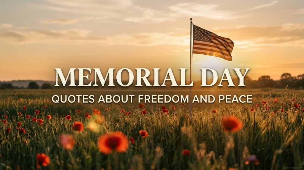 Memorial Day Quotes About Freedom and Peace