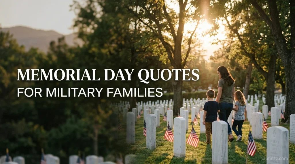 Memorial Day Quotes for Military Families