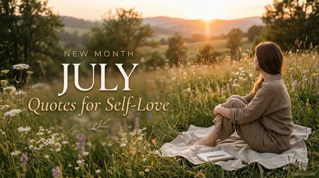 New Month July Quotes for Self Love