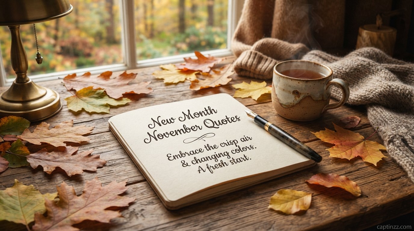 New Month November Quotes