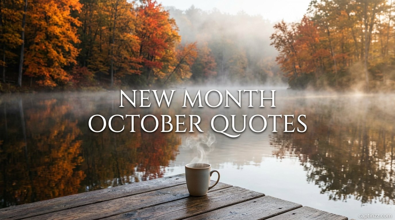 New Month October Quotes