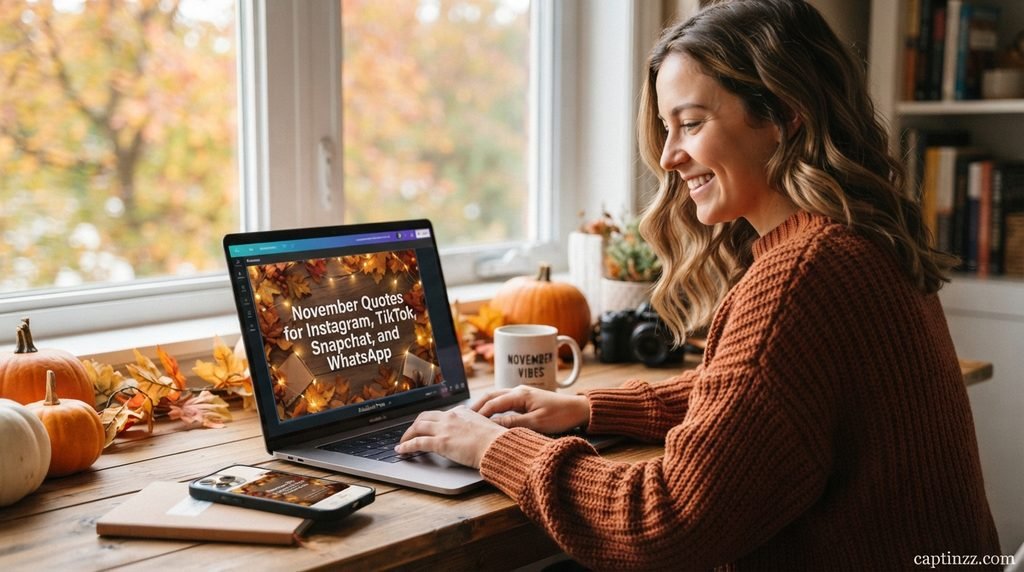 November Quotes for Instagram, TikTok, Snapchat, and WhatsApp