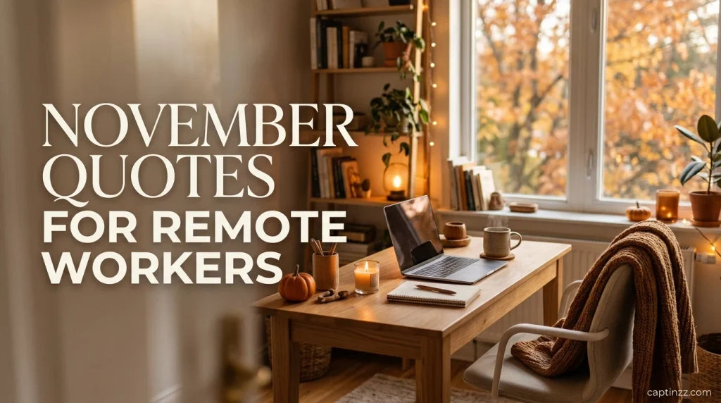 November Quotes for Workplace Happiness and Peace