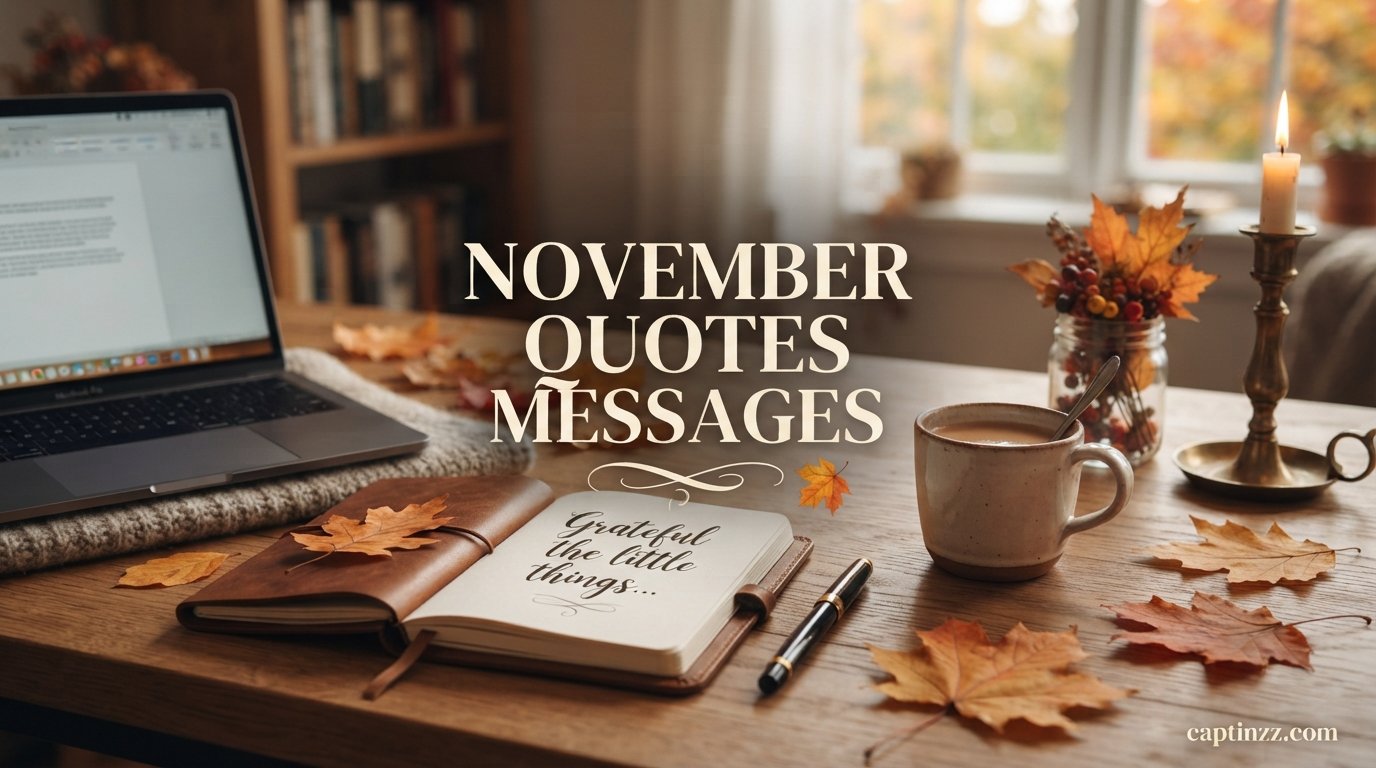 November Quotes Messages
