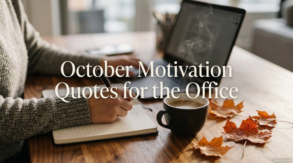 October Motivation Quotes for the Office