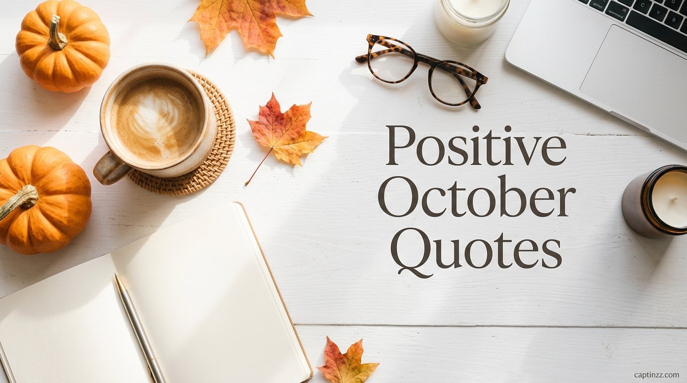 Positive October Quotes