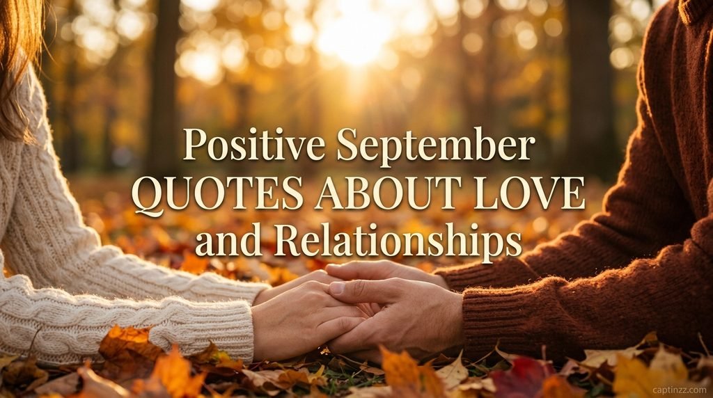 Positive September Quotes About Love and Relationships