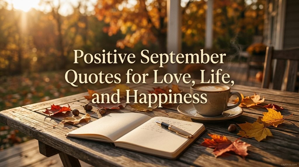 Positive September Quotes for Love, Life, and Happiness