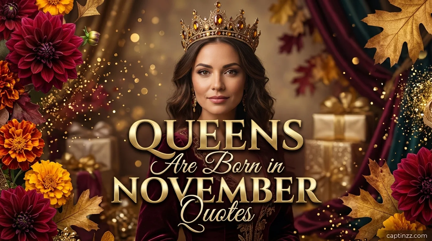 Queens Are Born in November Quotes