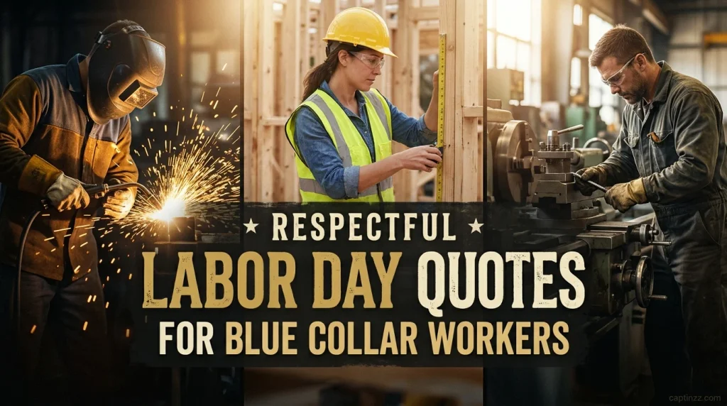 Respectful Labor Day Quotes for Blue Collar Workers