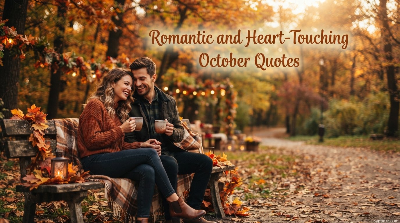 Romantic and Heart-Touching October Quotes