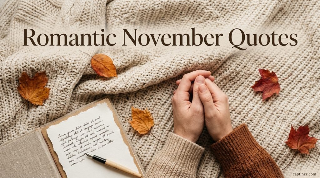 Romantic November Quotes