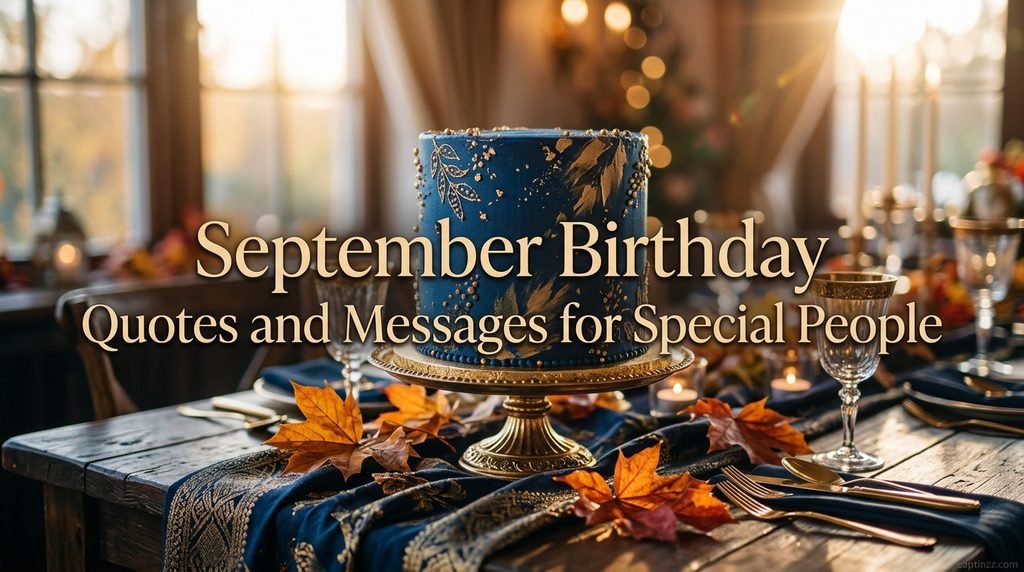 September Birthday Quotes and Messages for Special People