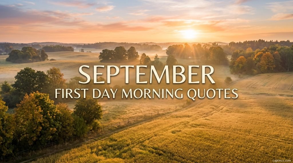 September First Day Morning Quotes