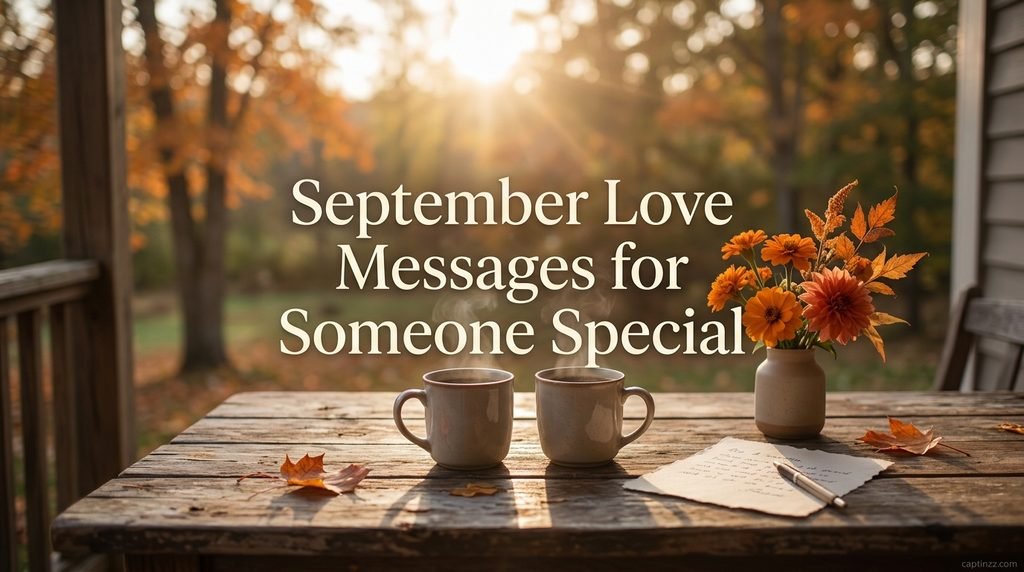 September Love Messages for Someone Special