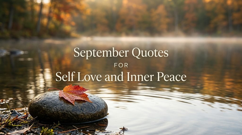 September Quotes for Self Love and Inner Peace