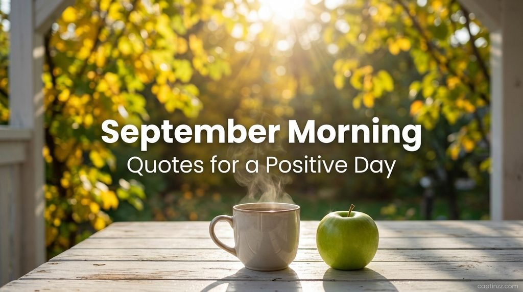 September Morning Quotes for a Positive Day